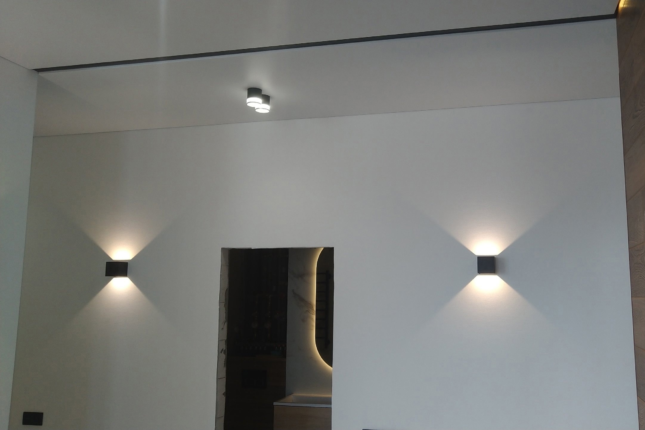 Трековая система на кухню + коридор