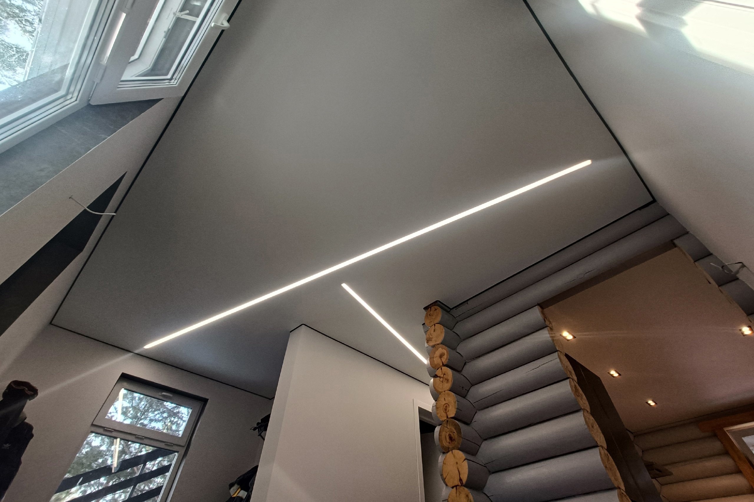 Теневой профиль в частный дом